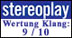 Stereoplay - Wertung Klang: 9/10