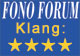 Fono Forum "Klang: 4/5