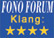 Fono Forum - Klang: 4/5