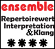 Repertoirewert, Interpretation und Klang: 4/5