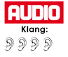 Audio - Klang: 4/5 Ohren Audio - Klang: 4/5 Ohren
