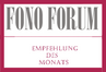 Fono Forum - Empfehlung des Monats _ ROT Fono Forum - Empfehlung des Monats _ ROT