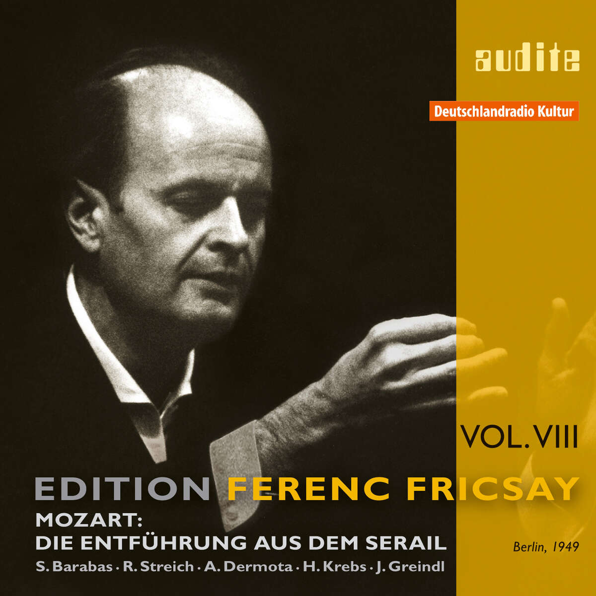 Edition Ferenc Fricsay (VIII) – W.A. Mozart: Die Entführung aus dem Serail