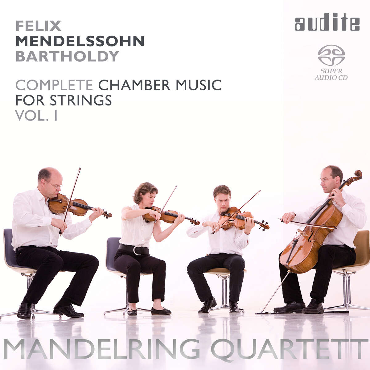 Felix Mendelssohn Bartholdy: String Quartets in E flat major (Op. 12), in A minor (Op. 13) & in E flat major (1823)