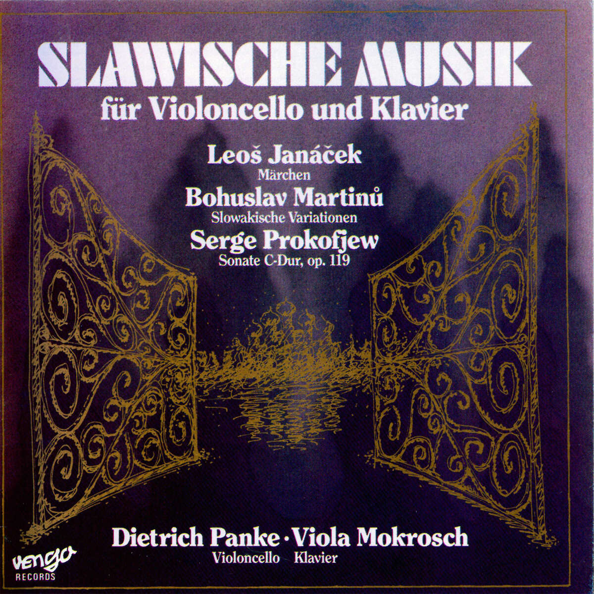 Slawische Musik für Violoncello und Klavier