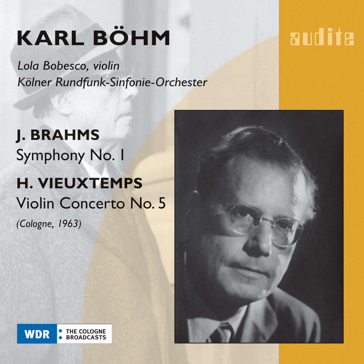 J. Brahms: Symphony No. 1 & H. Vieuxtemps: Violin Concerto No. 5