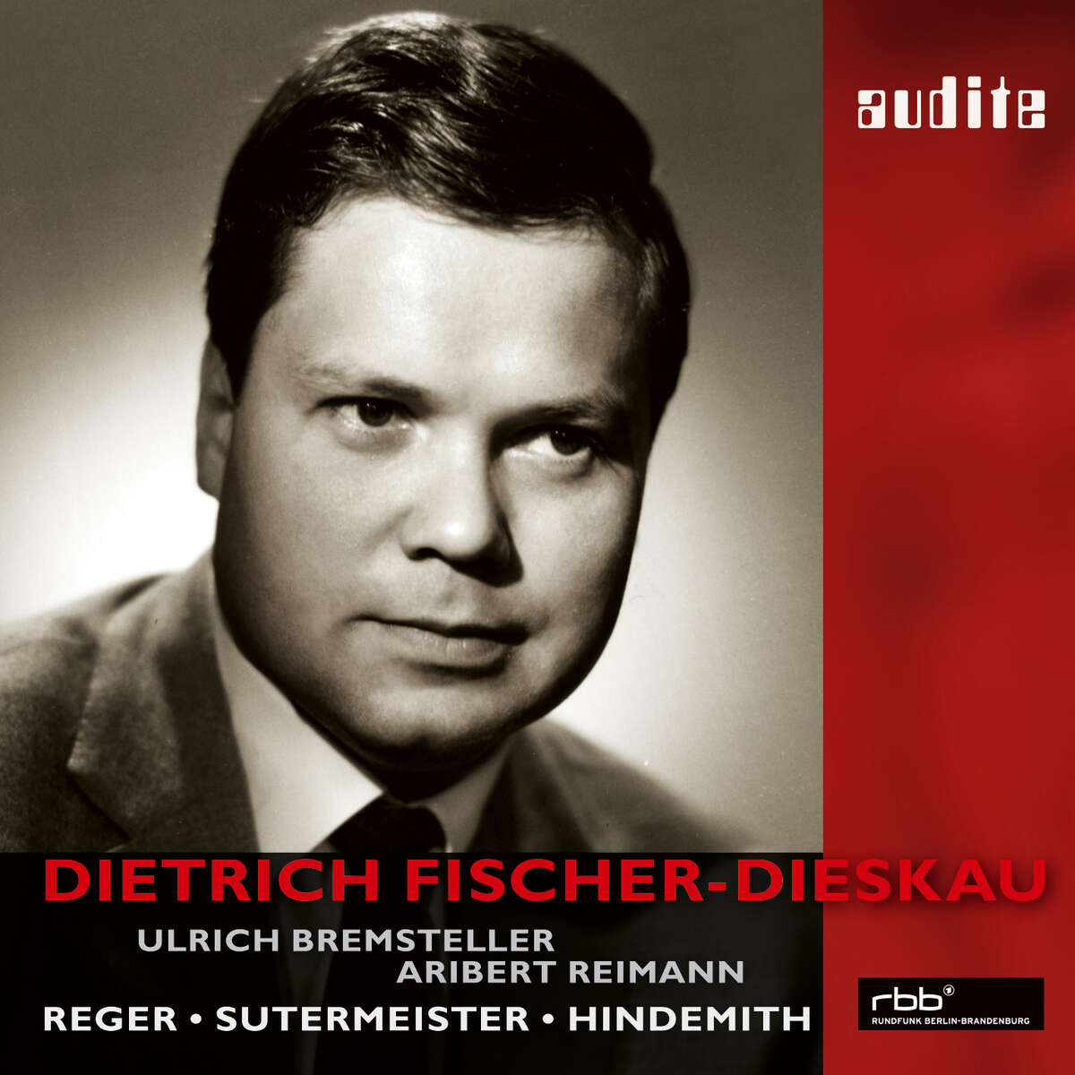 Dietrich Fischer-Dieskau sings Reger, Sutermeister and Hindemith | Aribert Reiman (piano), Ulrich Bremsteller (organ)