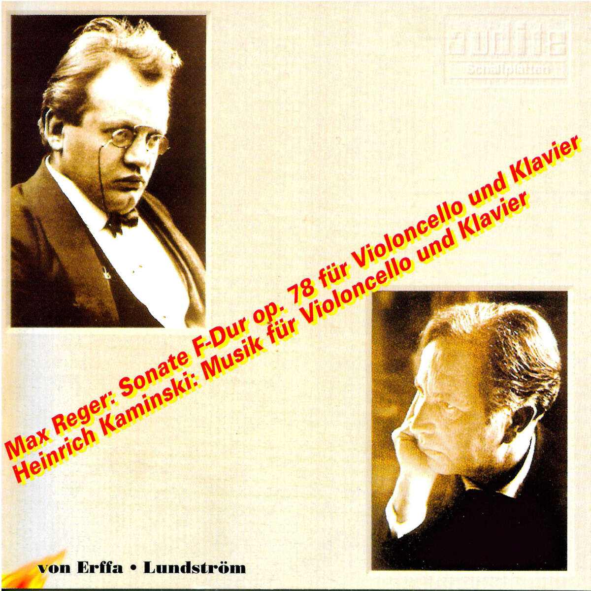 H. Kaminski/M. Reger: Works for Cello and Piano