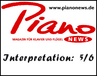 Piano News - Interpretationswert: 5/6 Piano News - Interpretationswert: 5/6