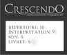 Crescendo Magazine - Son: 9 Livret: 9 Répertoire: 10 Interpretation: 9 Crescendo Magazine - Son: 9 Livret: 9 Répertoire: 10 Interpretation: 9