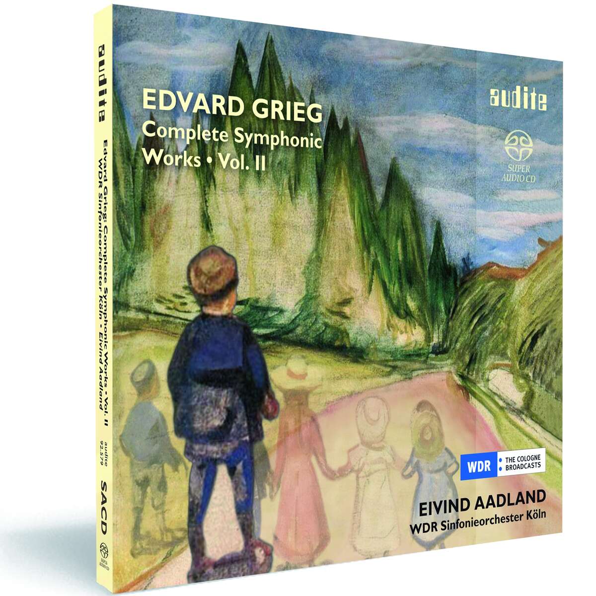 Grieg Complete Symphonic Works Vol Ii Aadland Wdr So Audite edvard grieg complete symphonic works vol ii